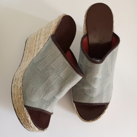Marc By Marc Jacobs Shoes - Marc By Marc Jacobs Denim Woven Wedge